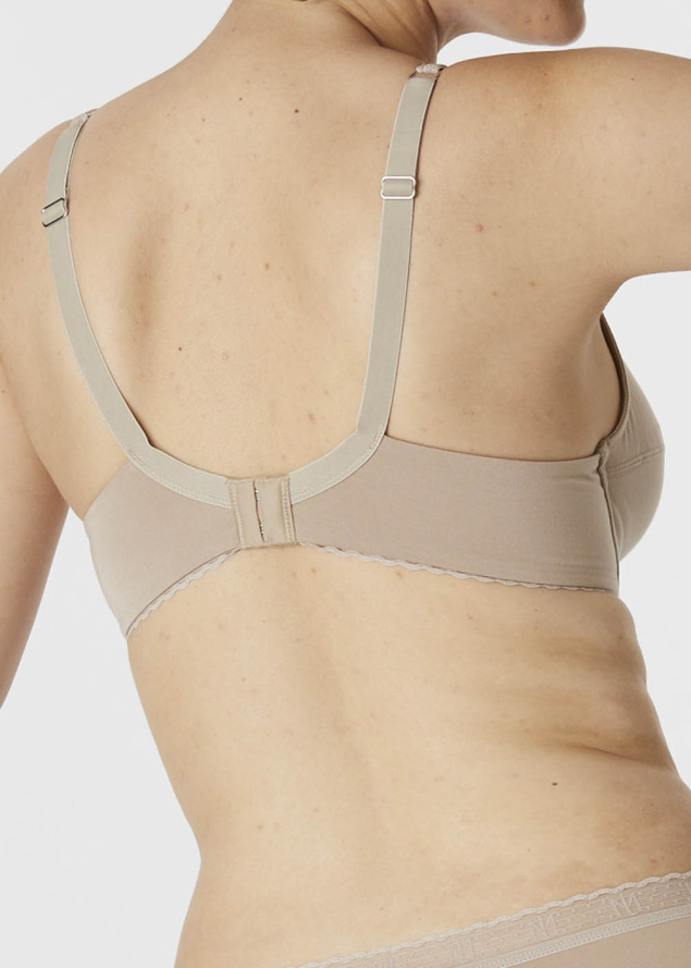 Soutien-gorge Emboitant avec Armatures Maison Lejaby Argile